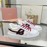 Cheap MIU MIU Casual Shoes For Women #1432111 Replica Wholesale [$88.00 USD] [ITEM#1432111] on Replica MIU MIU Casual Shoes