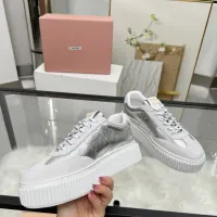 Cheap MIU MIU Casual Shoes For Women #1432118 Replica Wholesale [$88.00 USD] [ITEM#1432118] on Replica MIU MIU Casual Shoes