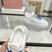 Cheap MIU MIU Casual Shoes For Women #1432120 Replica Wholesale [$88.00 USD] [ITEM#1432120] on Replica MIU MIU Casual Shoes