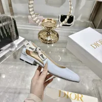 Cheap Christian Dior Flat Shoes For Women #1432123 Replica Wholesale [$92.00 USD] [ITEM#1432123] on Replica Christian Dior Flat Shoes