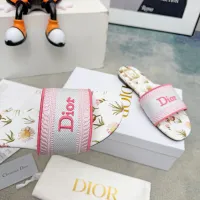 Cheap Christian Dior Slippers For Women #1432126 Replica Wholesale [$76.00 USD] [ITEM#1432126] on Replica Christian Dior Slippers