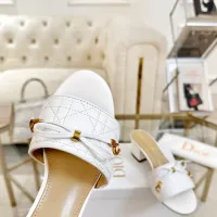 Cheap Christian Dior Slippers For Women #1432138 Replica Wholesale [$92.00 USD] [ITEM#1432138] on Replica Christian Dior Slippers