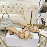 Cheap Christian Dior Slippers For Women #1432139 Replica Wholesale [$92.00 USD] [ITEM#1432139] on Replica Christian Dior Slippers