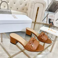 Cheap Christian Dior Slippers For Women #1432140 Replica Wholesale [$92.00 USD] [ITEM#1432140] on Replica Christian Dior Slippers