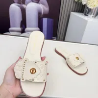 Cheap Louis Vuitton Slippers For Women #1432142 Replica Wholesale [$85.00 USD] [ITEM#1432142] on Replica Louis Vuitton Slippers
