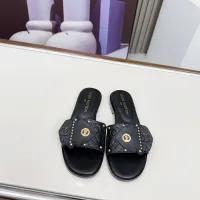 Cheap Louis Vuitton Slippers For Women #1432143 Replica Wholesale [$85.00 USD] [ITEM#1432143] on Replica Louis Vuitton Slippers