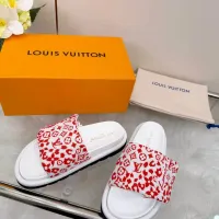 Cheap Louis Vuitton Slippers For Women #1432146 Replica Wholesale [$72.00 USD] [ITEM#1432146] on Replica Louis Vuitton Slippers