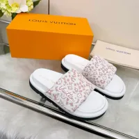 Cheap Louis Vuitton Slippers For Women #1432147 Replica Wholesale [$72.00 USD] [ITEM#1432147] on Replica Louis Vuitton Slippers