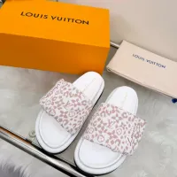 Cheap Louis Vuitton Slippers For Women #1432147 Replica Wholesale [$72.00 USD] [ITEM#1432147] on Replica Louis Vuitton Slippers