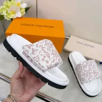 Cheap Louis Vuitton Slippers For Women #1432147 Replica Wholesale [$72.00 USD] [ITEM#1432147] on Replica Louis Vuitton Slippers
