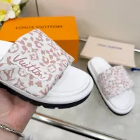 Cheap Louis Vuitton Slippers For Women #1432147 Replica Wholesale [$72.00 USD] [ITEM#1432147] on Replica Louis Vuitton Slippers