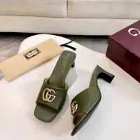 Cheap Gucci Slippers For Women #1432195 Replica Wholesale [$85.00 USD] [ITEM#1432195] on Replica Gucci Slippers
