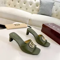 Cheap Gucci Slippers For Women #1432195 Replica Wholesale [$85.00 USD] [ITEM#1432195] on Replica Gucci Slippers