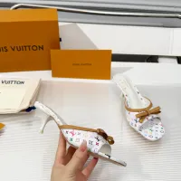 Cheap Louis Vuitton Slippers For Women #1432210 Replica Wholesale [$100.00 USD] [ITEM#1432210] on Replica Louis Vuitton Slippers