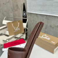 Cheap Christian Louboutin CL Slippers For Women #1432221 Replica Wholesale [$92.00 USD] [ITEM#1432221] on Replica Christian Louboutin CL Slippers