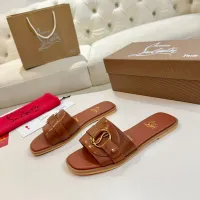 Cheap Christian Louboutin CL Slippers For Women #1432223 Replica Wholesale [$96.00 USD] [ITEM#1432223] on Replica Christian Louboutin CL Slippers