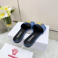 Cheap Versace Slippers For Women #1432226 Replica Wholesale [$82.00 USD] [ITEM#1432226] on Replica Versace Slippers