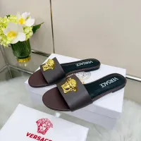 Cheap Versace Slippers For Women #1432227 Replica Wholesale [$82.00 USD] [ITEM#1432227] on Replica Versace Slippers