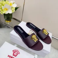 Cheap Versace Slippers For Women #1432227 Replica Wholesale [$82.00 USD] [ITEM#1432227] on Replica Versace Slippers