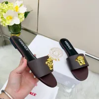 Cheap Versace Slippers For Women #1432227 Replica Wholesale [$82.00 USD] [ITEM#1432227] on Replica Versace Slippers