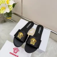 Cheap Versace Slippers For Women #1432228 Replica Wholesale [$82.00 USD] [ITEM#1432228] on Replica Versace Slippers
