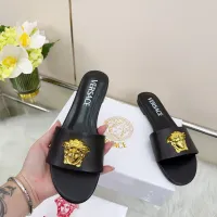 Cheap Versace Slippers For Women #1432228 Replica Wholesale [$82.00 USD] [ITEM#1432228] on Replica Versace Slippers