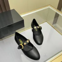 Cheap Versace Flat Shoes For Women #1432237 Replica Wholesale [$82.00 USD] [ITEM#1432237] on Replica Versace Flat Shoes