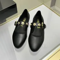 Cheap Versace Flat Shoes For Women #1432237 Replica Wholesale [$82.00 USD] [ITEM#1432237] on Replica Versace Flat Shoes