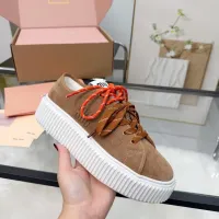 Cheap MIU MIU Casual Shoes For Women #1432240 Replica Wholesale [$96.00 USD] [ITEM#1432240] on Replica MIU MIU Casual Shoes