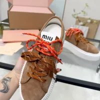Cheap MIU MIU Casual Shoes For Women #1432240 Replica Wholesale [$96.00 USD] [ITEM#1432240] on Replica MIU MIU Casual Shoes