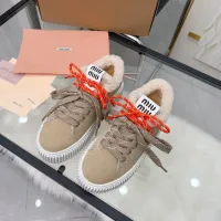 Cheap MIU MIU Casual Shoes For Women #1432243 Replica Wholesale [$100.00 USD] [ITEM#1432243] on Replica MIU MIU Casual Shoes