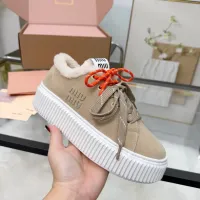 Cheap MIU MIU Casual Shoes For Women #1432243 Replica Wholesale [$100.00 USD] [ITEM#1432243] on Replica MIU MIU Casual Shoes