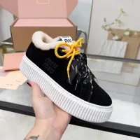 Cheap MIU MIU Casual Shoes For Women #1432244 Replica Wholesale [$100.00 USD] [ITEM#1432244] on Replica MIU MIU Casual Shoes