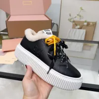 Cheap MIU MIU Casual Shoes For Women #1432245 Replica Wholesale [$100.00 USD] [ITEM#1432245] on Replica MIU MIU Casual Shoes