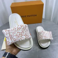 Cheap Louis Vuitton Slippers For Men #1432260 Replica Wholesale [$76.00 USD] [ITEM#1432260] on Replica Louis Vuitton Slippers