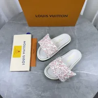 Cheap Louis Vuitton Slippers For Men #1432260 Replica Wholesale [$76.00 USD] [ITEM#1432260] on Replica Louis Vuitton Slippers