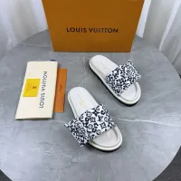 Cheap Louis Vuitton Slippers For Women #1432263 Replica Wholesale [$76.00 USD] [ITEM#1432263] on Replica Louis Vuitton Slippers