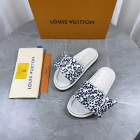 Cheap Louis Vuitton Slippers For Women #1432263 Replica Wholesale [$76.00 USD] [ITEM#1432263] on Replica Louis Vuitton Slippers