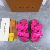 Cheap Louis Vuitton Slippers For Women #1432270 Replica Wholesale [$82.00 USD] [ITEM#1432270] on Replica Louis Vuitton Slippers
