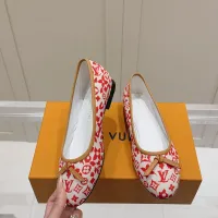 Cheap Louis Vuitton Flat Shoes For Women #1432297 Replica Wholesale [$108.00 USD] [ITEM#1432297] on Replica Louis Vuitton Flat Shoes