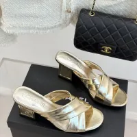 Cheap Chanel Slippers For Women #1432345 Replica Wholesale [$100.00 USD] [ITEM#1432345] on Replica Chanel Slippers