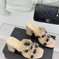 Cheap Chanel Slippers For Women #1432377 Replica Wholesale [$102.00 USD] [ITEM#1432377] on Replica Chanel Slippers