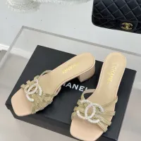 Cheap Chanel Slippers For Women #1432385 Replica Wholesale [$108.00 USD] [ITEM#1432385] on Replica Chanel Slippers