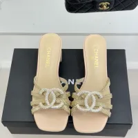 Cheap Chanel Slippers For Women #1432385 Replica Wholesale [$108.00 USD] [ITEM#1432385] on Replica Chanel Slippers