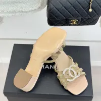 Cheap Chanel Slippers For Women #1432385 Replica Wholesale [$108.00 USD] [ITEM#1432385] on Replica Chanel Slippers