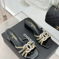 Cheap Chanel Slippers For Women #1432386 Replica Wholesale [$108.00 USD] [ITEM#1432386] on Replica Chanel Slippers