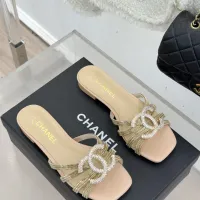 Cheap Chanel Slippers For Women #1432388 Replica Wholesale [$108.00 USD] [ITEM#1432388] on Replica Chanel Slippers