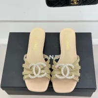Cheap Chanel Slippers For Women #1432388 Replica Wholesale [$108.00 USD] [ITEM#1432388] on Replica Chanel Slippers