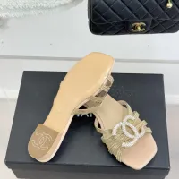 Cheap Chanel Slippers For Women #1432388 Replica Wholesale [$108.00 USD] [ITEM#1432388] on Replica Chanel Slippers