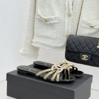 Cheap Chanel Slippers For Women #1432389 Replica Wholesale [$108.00 USD] [ITEM#1432389] on Replica Chanel Slippers